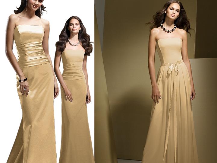 Dessy Venetian Gold