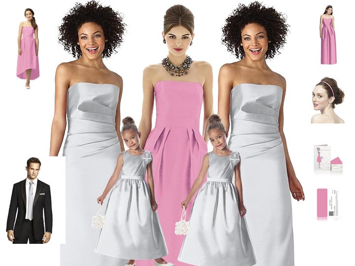 Begonia color bridesmaid dresses hotsell